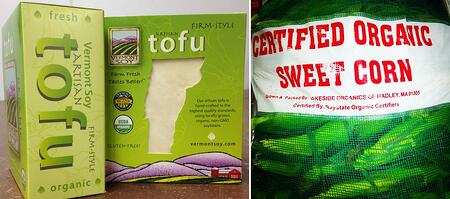 Organic Tofu and Corn | Boston Organics