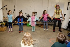 Vegetable Circus at Boston Organics party