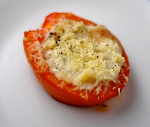 roasted stuffed tomato