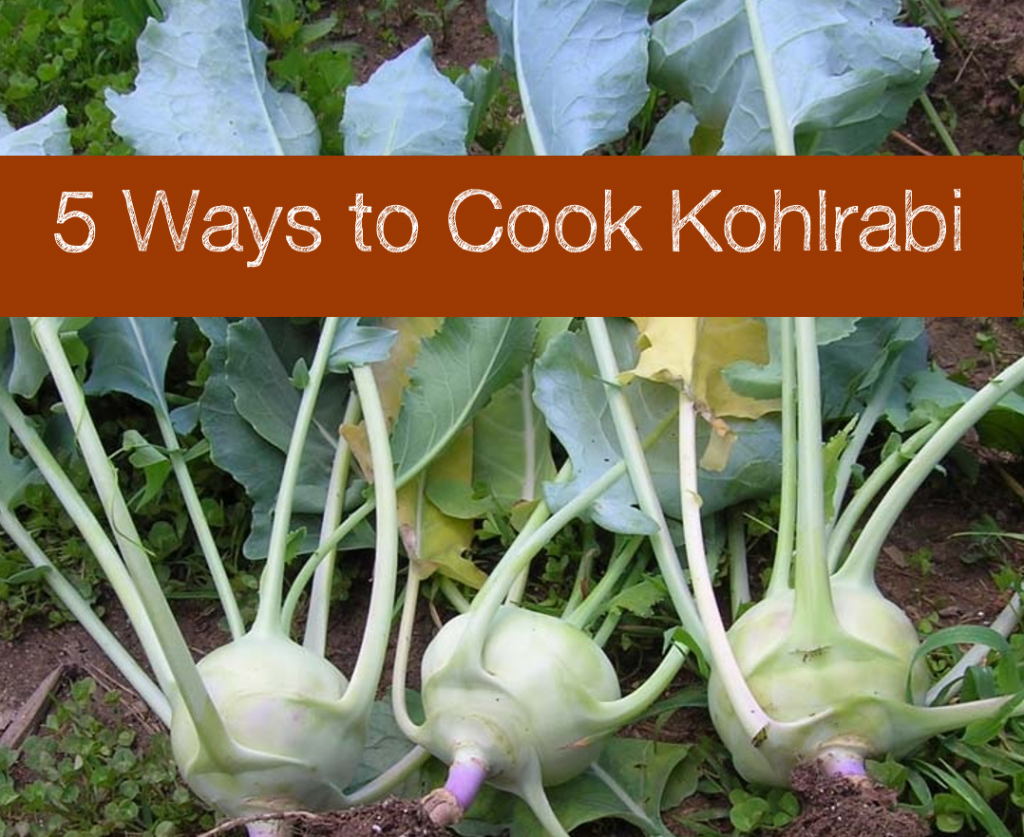 an image from the blogpost 5 Ways to Cook Kohlrabi