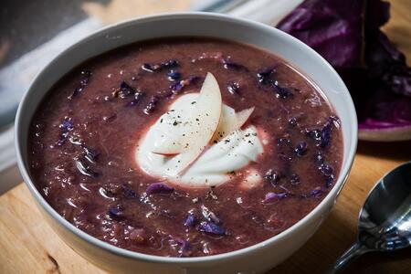 Cabbage and Apple Soup