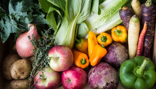 Fruits and Vegetables for Soup