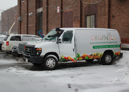 Snow delivery | Boston Organics