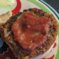 Jeff’s Famous Sweet Potato Quinoa Black Bean Burgers
