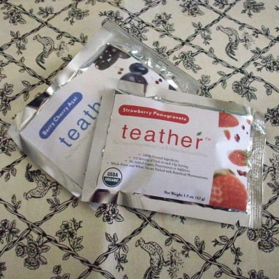 an image from the blogpost Teather Organic Fruit & White Tea Snacks