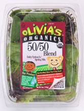 Olivia's Organics Salad Mix (photo courtesy of Olivia's Organics)