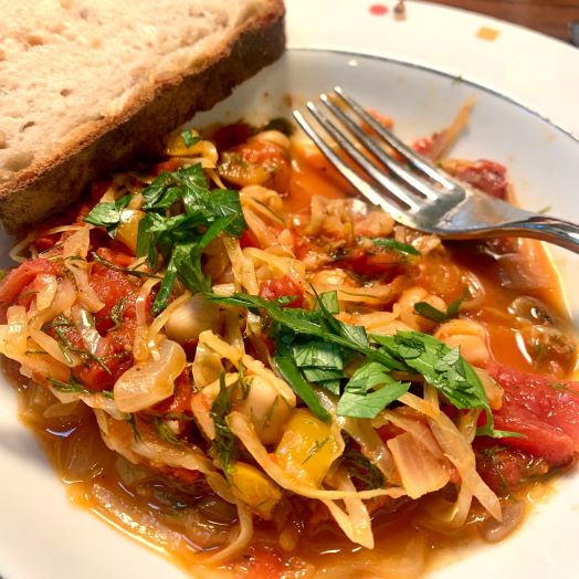 Andalusian Cabbage Stew