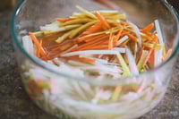 Boston Organics - Julienned Carrots and Radishes Boston Organics - Julienned Carrots and Radishes