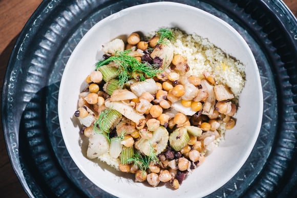 Boston Organics - Couscous with Fennel, Chickpeas and Citrus