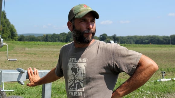 Gideon Porth owner of Atlas Farm | Boston Organics