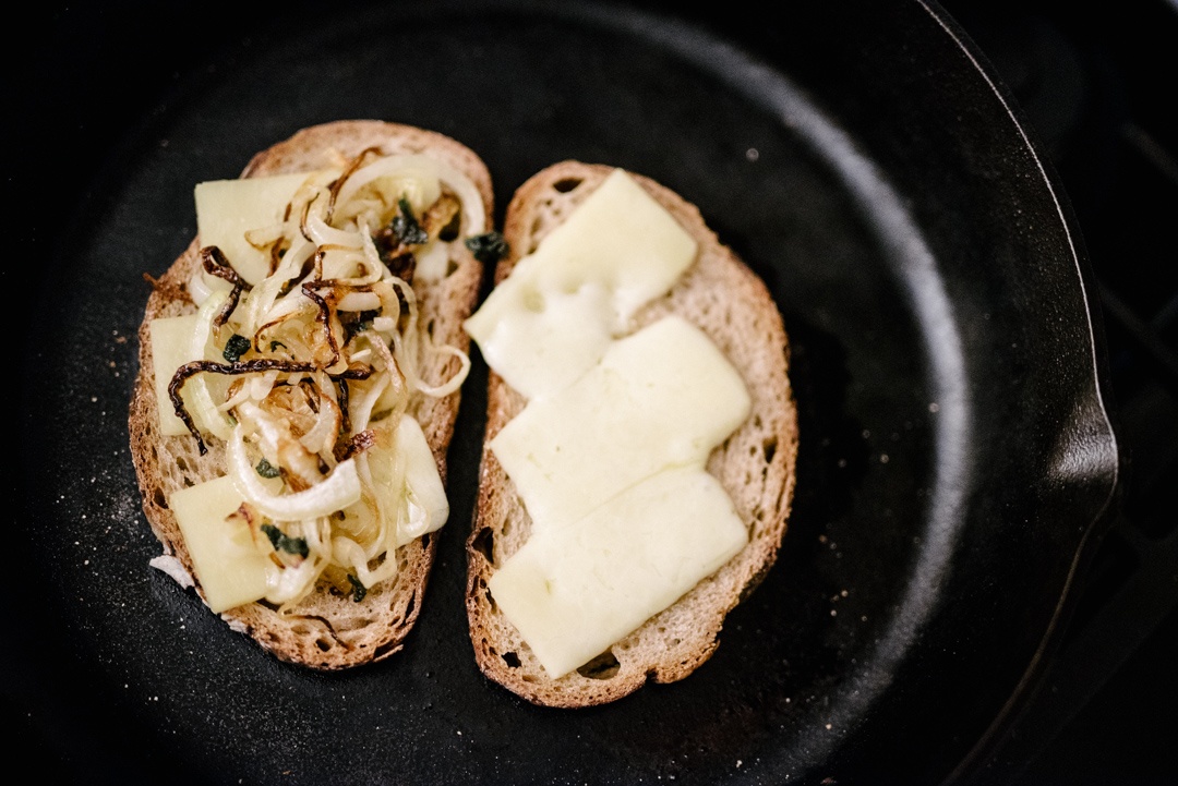 Boston Organics - French Onion Grilled Cheese