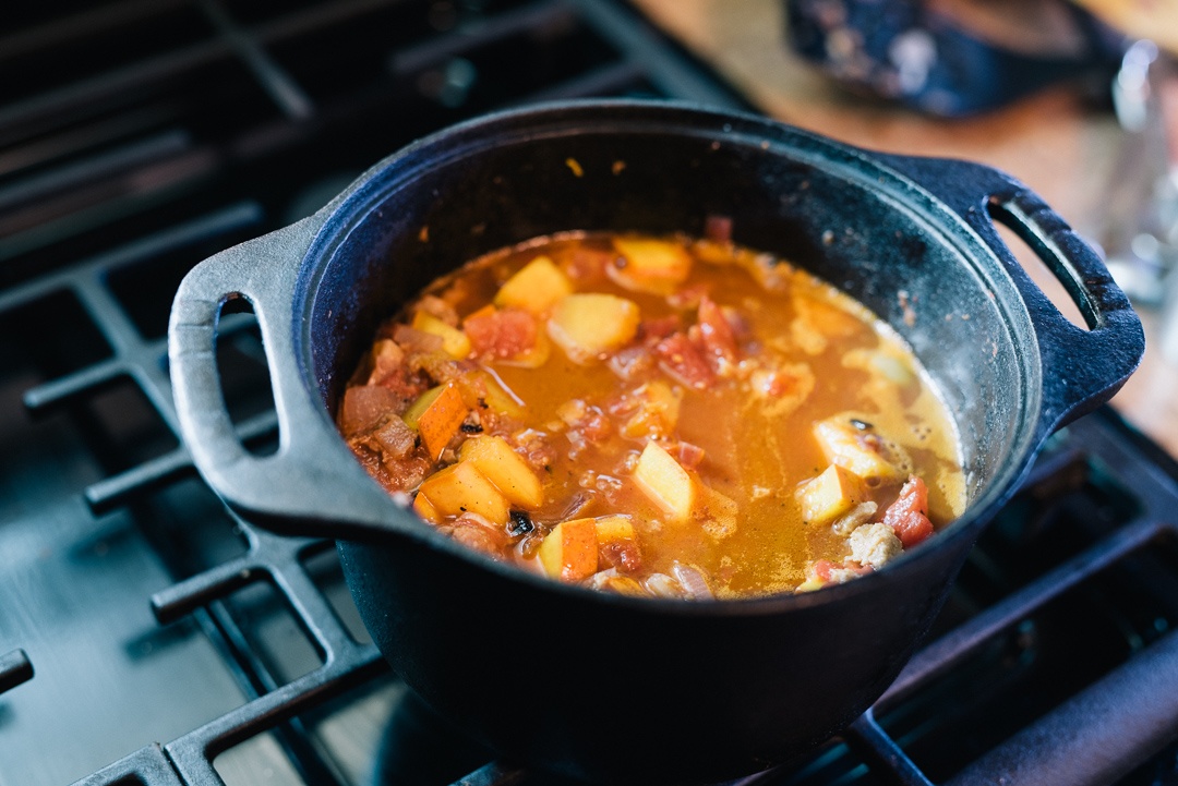 Boston Organics - Chorizo, Black Bean and Kabocha Squash Chili