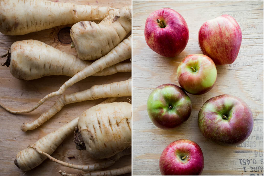 Boston Organics - Parsnips and Apples
