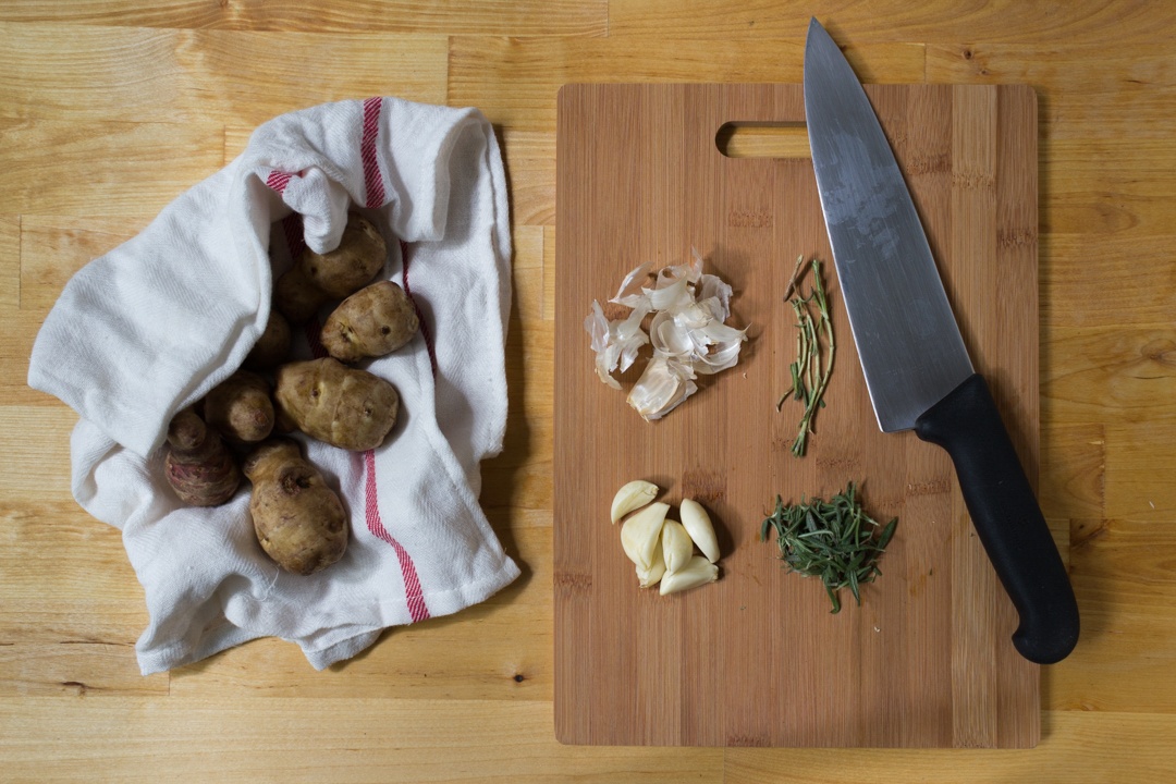 Boston Organics - Roasted Sunchokes with Rosemary