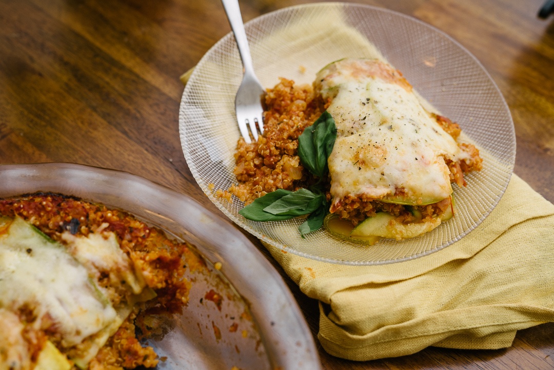 Boston Organics - Zucchini Quinoa Lasagna