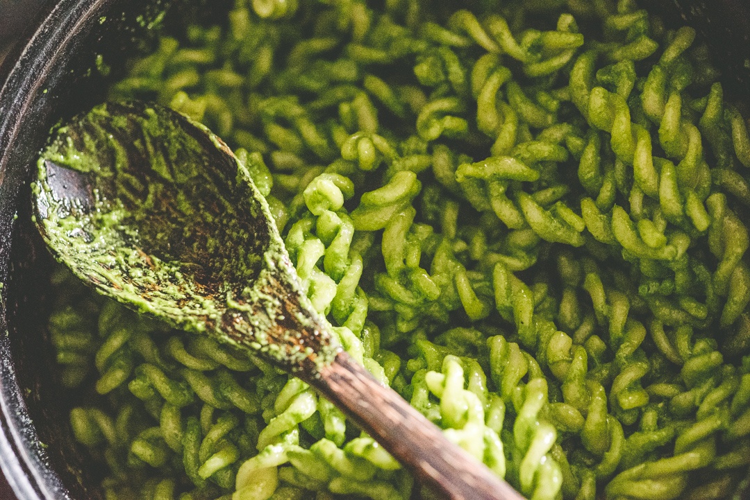 Boston Organics - Spinach Pesto Pasta