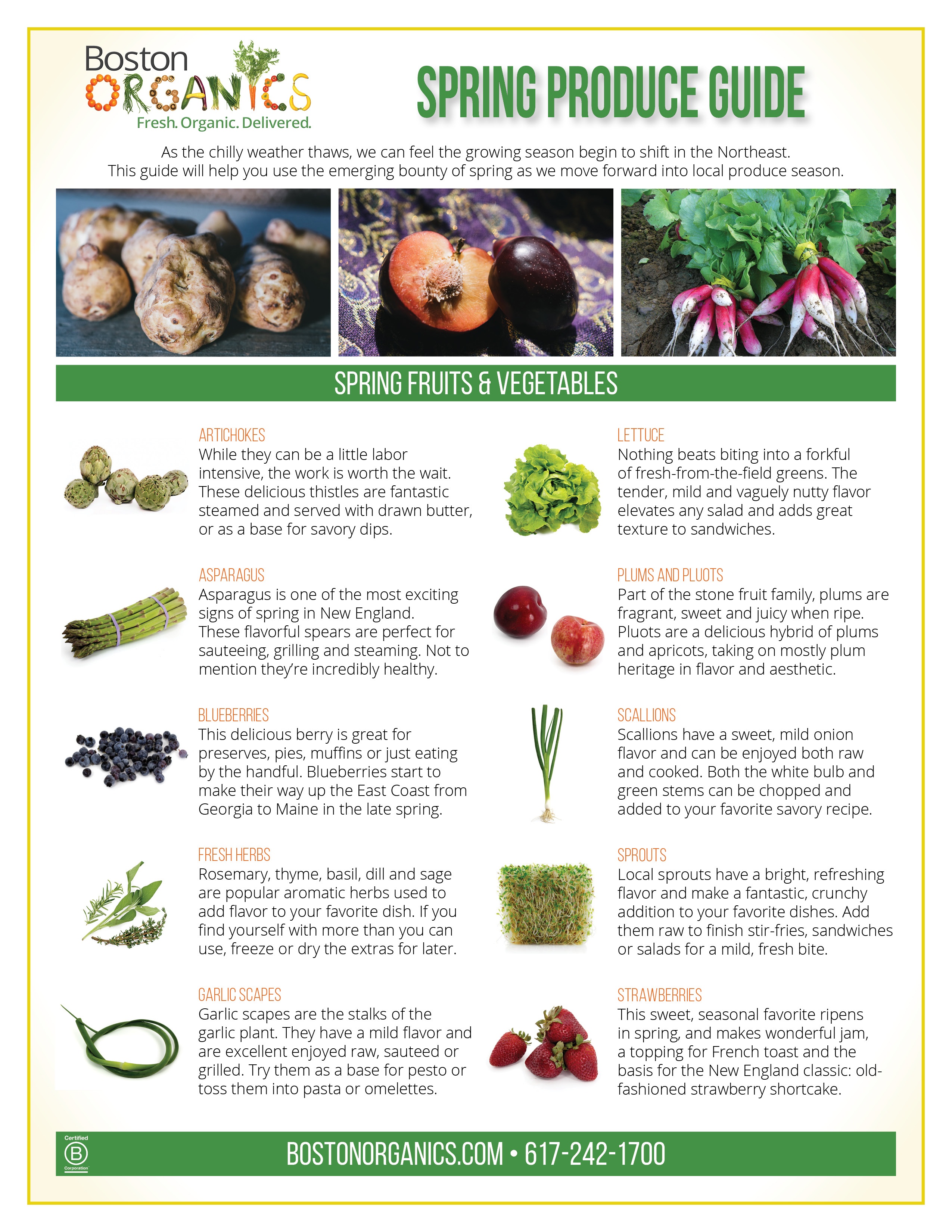 an image from the blogpost A Seasonal Guide to Spring Produce