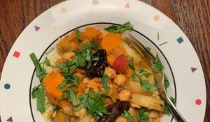 an image from the blogpost Refresh Your Root-ine: 'Round the World with Winter Vegetables - Moroccan Tagine