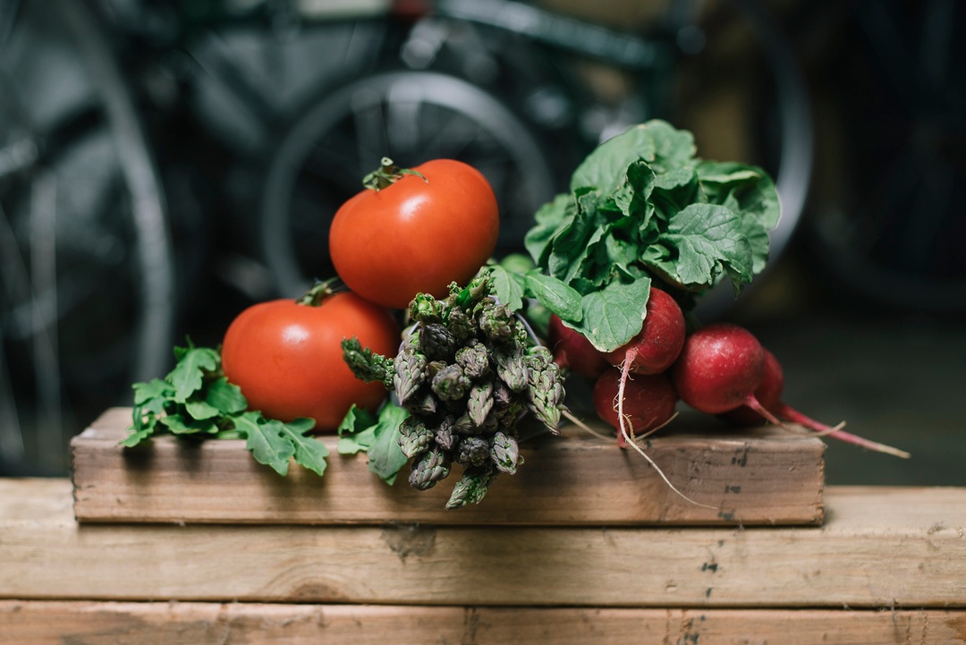 Local Tomatoes, Asparagus, Radishes, Arugula | Boston Organics