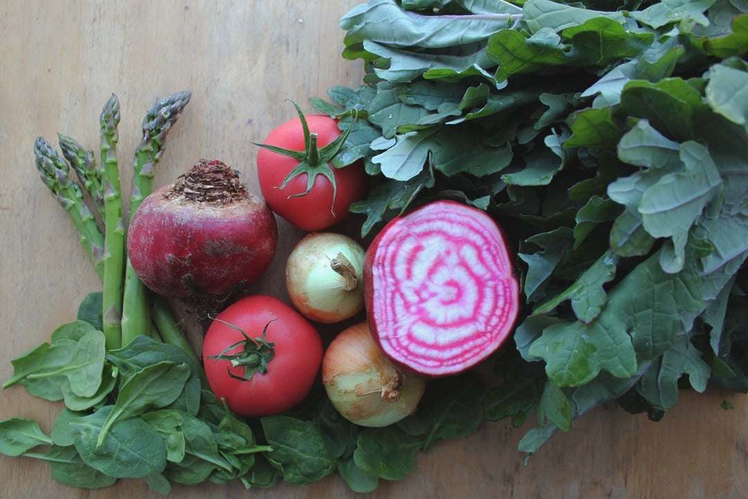 Local Tomatoes, Asparagus, Beets, Spinach, Kale | Boston Organics