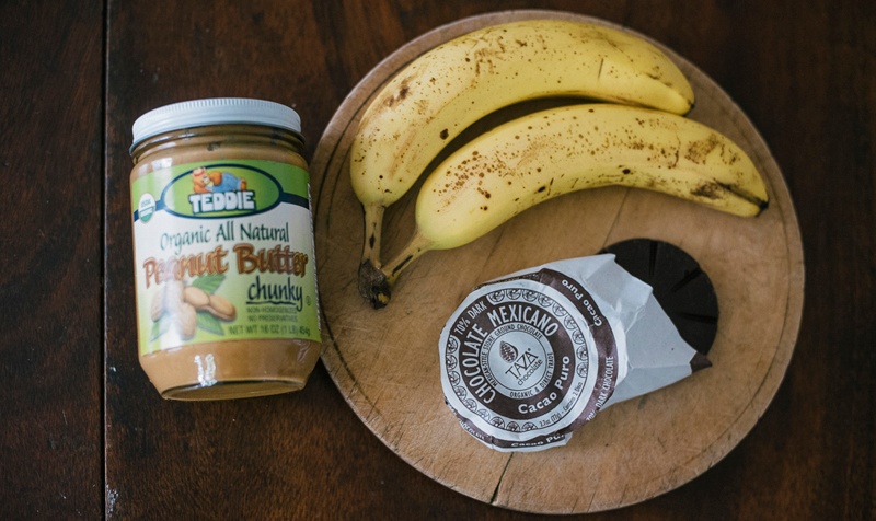 banana peanutbutter ice cream vegan - Boston Organics
