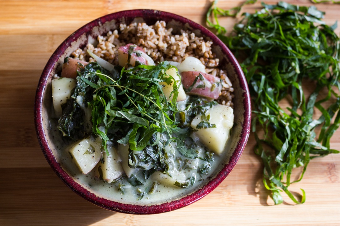 Calaloo potato stew | Boston Organics