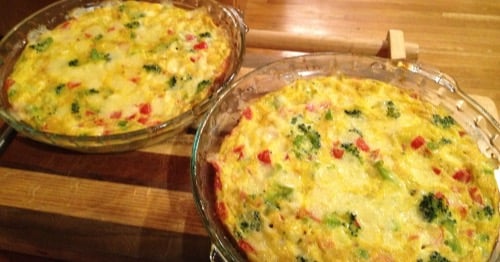 an image from the blogpost Vegetable Frittata: Get Creative!