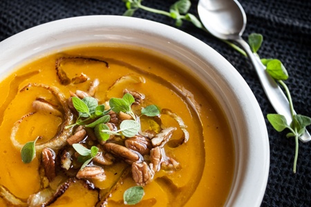 an image from the blogpost Thanksgiving Recipes: 7 Vegetarian Soups