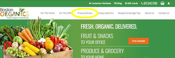 an image from the blogpost How To Change your Box Type on BostonOrganics.com